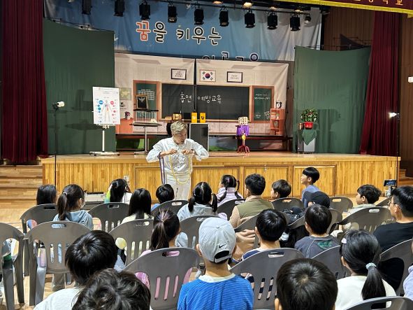 2024년 흡연예방 공연 사진